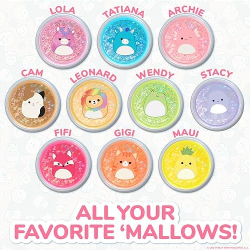 Ultimate Slime Mix'Ins, 10-Pack, Glitter & Cloud Slime, 8 Fun Add Ins, Pre-Made for Kids, Crunchy, Bulk, Great 6 Year Old Toys, Super Soft Sludge Toy